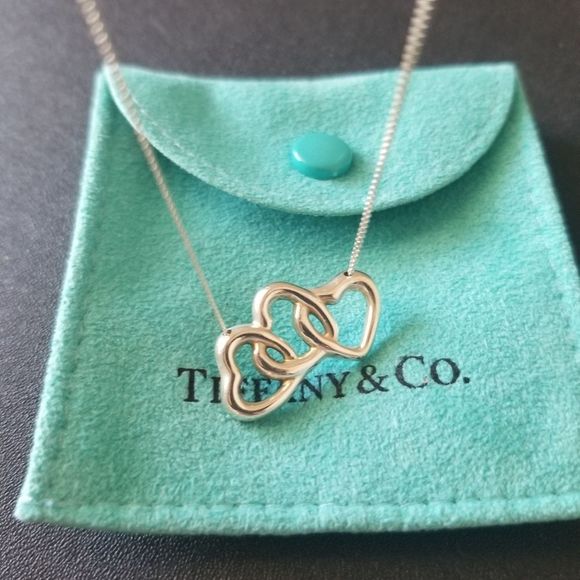 Tiffany & Co. Three Hearts Pendant Necklace - Picture 9 of 9